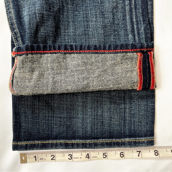 SOLD NWT Robert Graham Dark Blue Soft Classic - Yates Men’s Jeans 32 x 34 - Picture 12 of 14